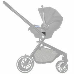 Babyschalen Adapter für Move so Simply Kinderwagen - passend für Autositze Comfort Fix und Select Baby von Hauck