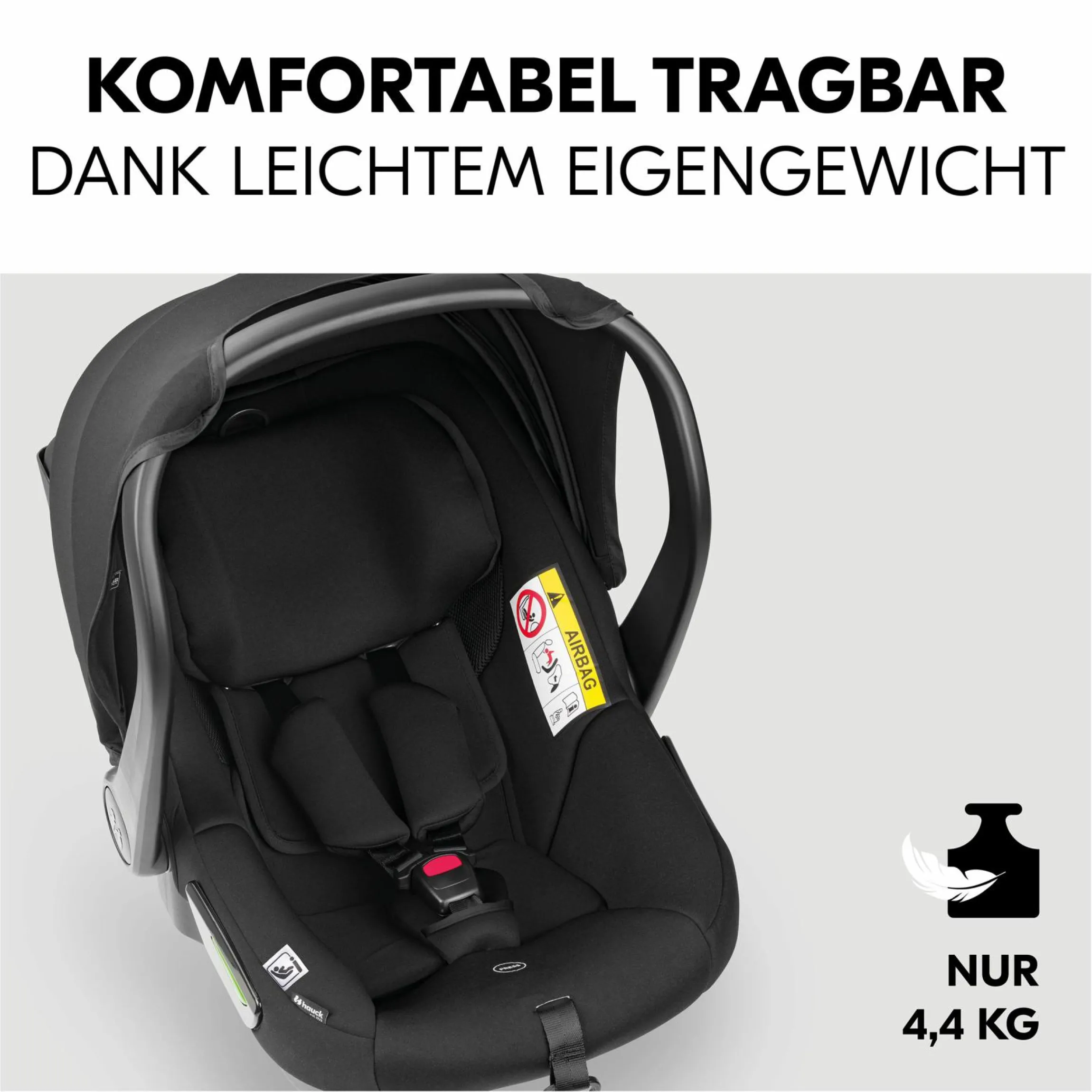 Babyschalen-Set Drive N Care Set i-Size (40 - 87 cm) inkl. Isofix Basis + GRATIS Schutzpaket, Einschlagdecke & Fehn Spielzeug-Set - Orchidee