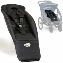 Babysitz Velobaby für Velo 2 - Schwarz - Kollektion 2025