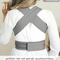 Babytrage Breeze 2.0 Gr. S/M für Neugeborene von 3,5 kg -15 kg - Pistazie