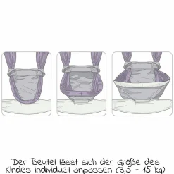 Babytrage Twist - Anthrazit Black