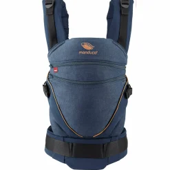 Babytrage XT Cotton - Denimblue Toffee