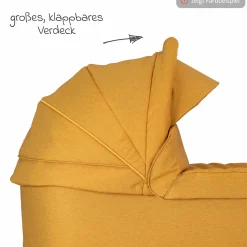 Babywanne / Falttasche Trend inkl. Windschutz & Softline Matratze für alle GTS-Modelle - Happy Feet - Kollektion 2024