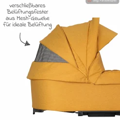 Babywanne / Falttasche Trend inkl. Windschutz & Softline Matratze für alle GTS-Modelle - Happy Feet - Kollektion 2024