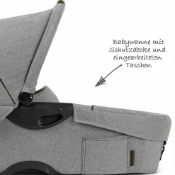 Babywanne Farmer Mist für EVO - Grau Melange