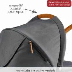 Babywanne Farmer Mist für EVO - Grau Melange
