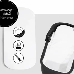 Babywanne für Buggy Colibri - Melange Black