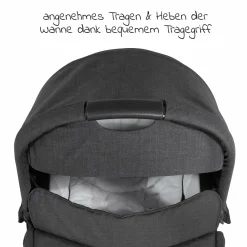Babywanne für Buggy Colibri - Melange Black