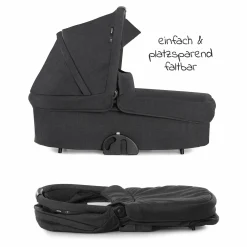 Babywanne für Buggy Colibri - Melange Black