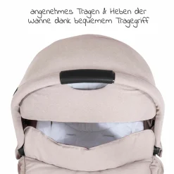 Babywanne für Buggy Colibri - Melange Beige