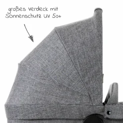 Babywanne für Buggy Flash - Woven Graphite