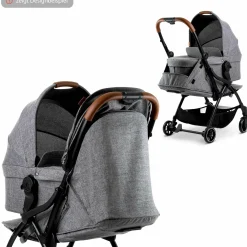 Babywanne für Buggy Flash - Woven Graphite