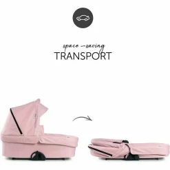 Babywanne für Eagle 4S Sportwagen - Pink Grey