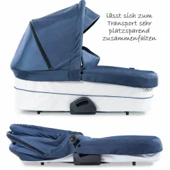 Babywanne für Saturn R Sportwagen - Denim Silver
