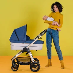Babywanne für Saturn R Sportwagen - Denim Silver