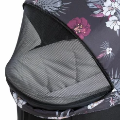 Babywanne für Saturn R und Mars Sportwagen - Wild Blooms Black