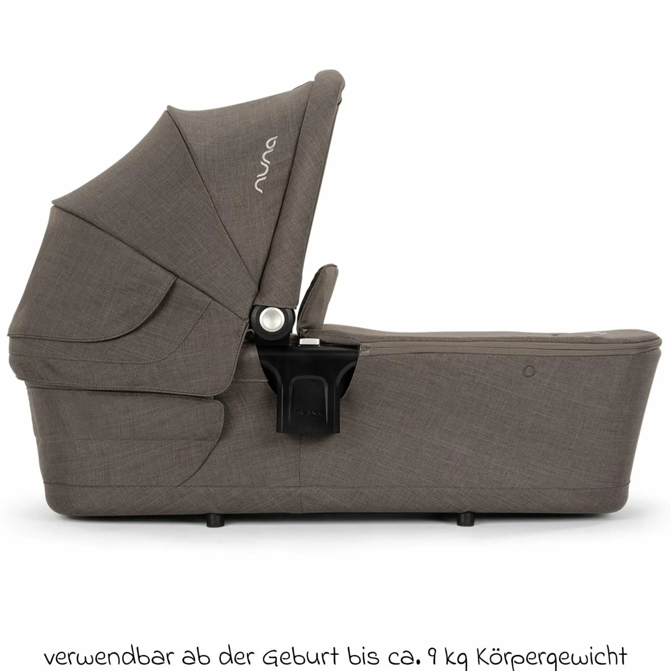 Babywanne LYTL faltbar für TRIV next, SWIV, TRVL ab Geburt bis 9 Monate mit Sichtschutz, Belüftungsfenster inkl. Matratze & Regenschutz - Thunder - Kollektion 2025