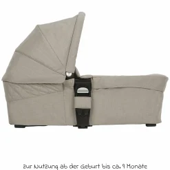 Babywanne MIXX next mit Mesh-Fenster für Kinderwagen Mixx next inkl. Matratze & Regenschutz - Hazelwood