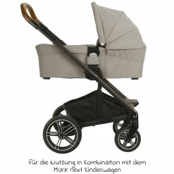 Babywanne MIXX next mit Mesh-Fenster für Kinderwagen Mixx next inkl. Matratze & Regenschutz - Hazelwood