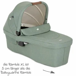 Babywanne Ramble XL ab Geburt - 9 Monate für Versatrax, Versatrax E ink. Regenschutz - Laurel