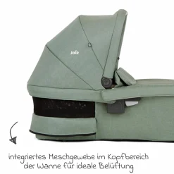 Babywanne Ramble XL ab Geburt - 9 Monate für Versatrax, Versatrax E ink. Regenschutz - Laurel
