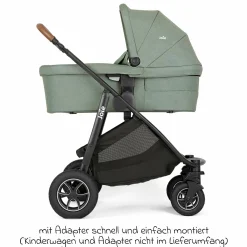 Babywanne Ramble XL ab Geburt - 9 Monate für Versatrax, Versatrax E ink. Regenschutz - Laurel