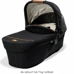 Babywanne Ramble XL ab Geburt - 9 Monate für Vinca, Aeria, Finiti, Parcel inkl. Regenschutz & Windschutz - Signature - Eclipcse