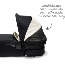 Babywanne Ramble XL ab Geburt - 9 Monate für Vinca, Aeria, Finiti, Parcel inkl. Regenschutz & Windschutz - Signature - Eclipcse