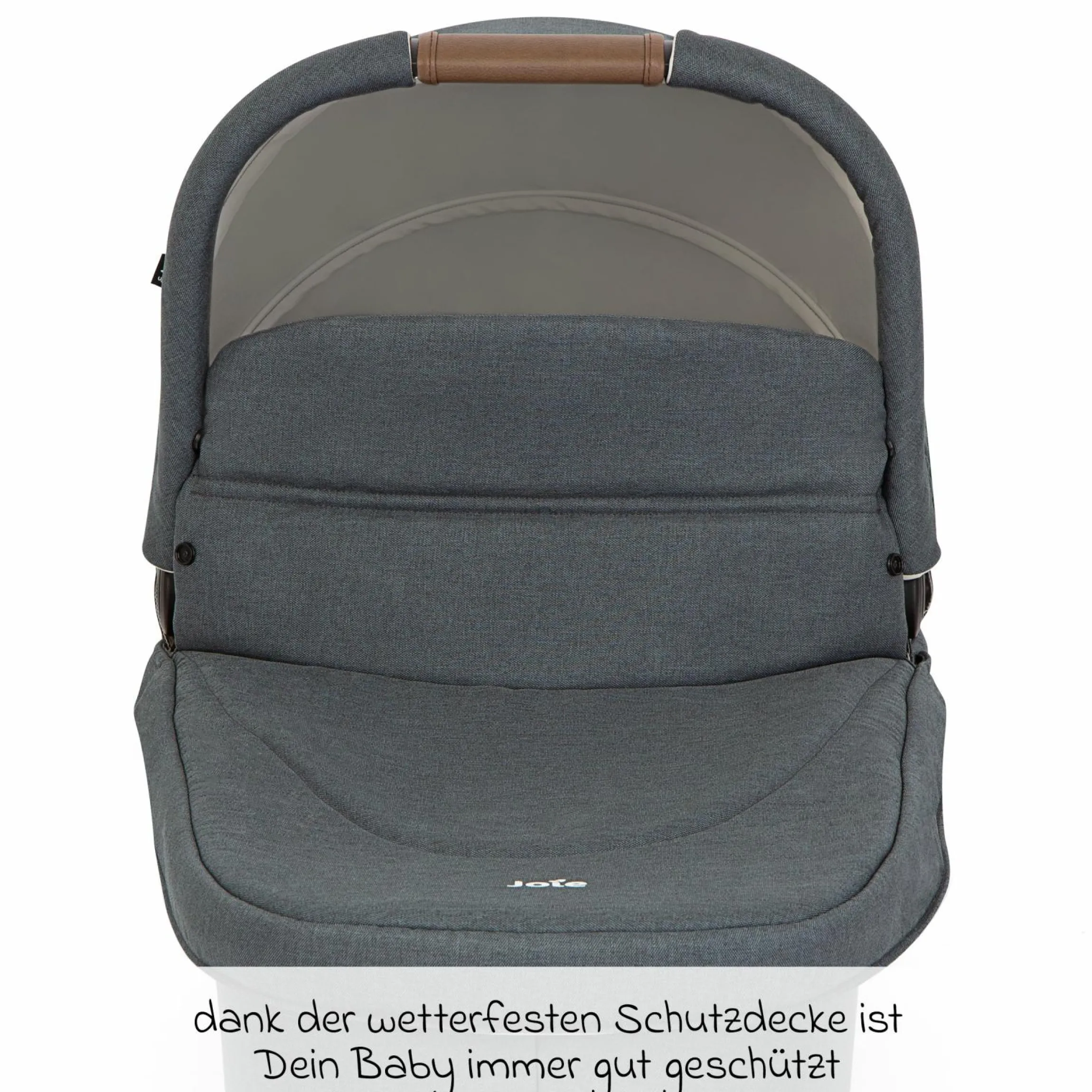 Babywanne Ramble XL ab Geburt - 9 Monate für Versatrax, Versatrax E ink. Regenschutz - Moonlight