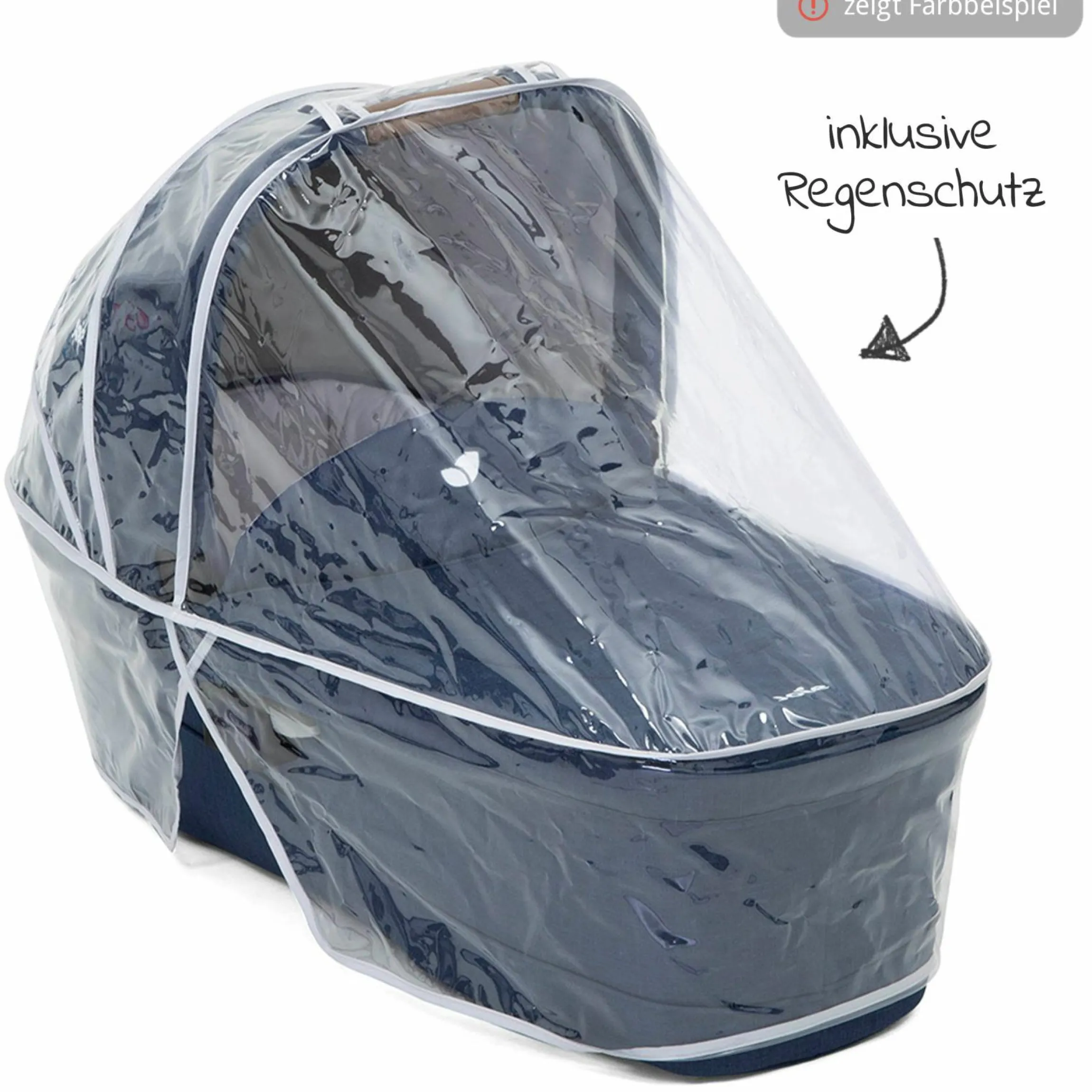 Babywanne Ramble XL für Versatrax & Versatrax E inkl. Regenschutz - Pebble