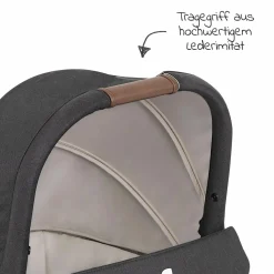 Babywanne Ramble XL für Versatrax & Versatrax E inkl. Regenschutz - Shale
