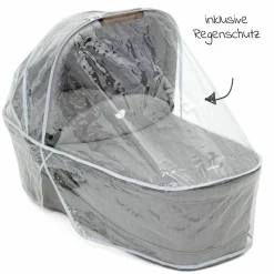 Babywanne Ramble XL für Versatrax, Versatrax E inkl. Regenschutz - Gray Flannel