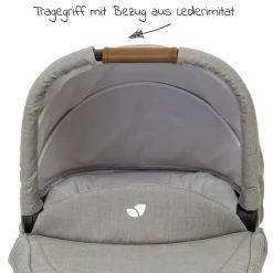 Babywanne Ramble XL für Versatrax, Versatrax E inkl. Regenschutz - Gray Flannel