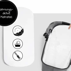 Babywanne Vision X - Melange Grey