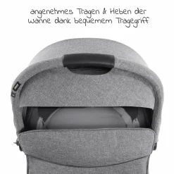 Babywanne Vision X - Melange Grey