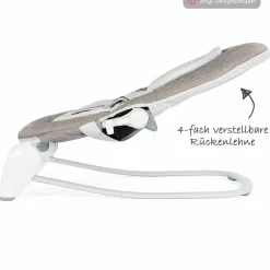Babywippe Hoppla - Moon Grey