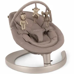 Babywippe LEAF grow ab Geburt - 60 kg inkl. Spielbügel mit 3 Spielfiguren - Cedar - Kollektion 2025
