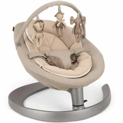Babywippe LEAF grow ab Geburt - 60 kg inkl. Spielbügel mit 3 Spielfiguren - Biscotti - Kollektion 2025