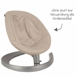 Babywippe LEAF grow ab Geburt - 60 kg inkl. Spielbügel mit 3 Spielfiguren - Biscotti - Kollektion 2025