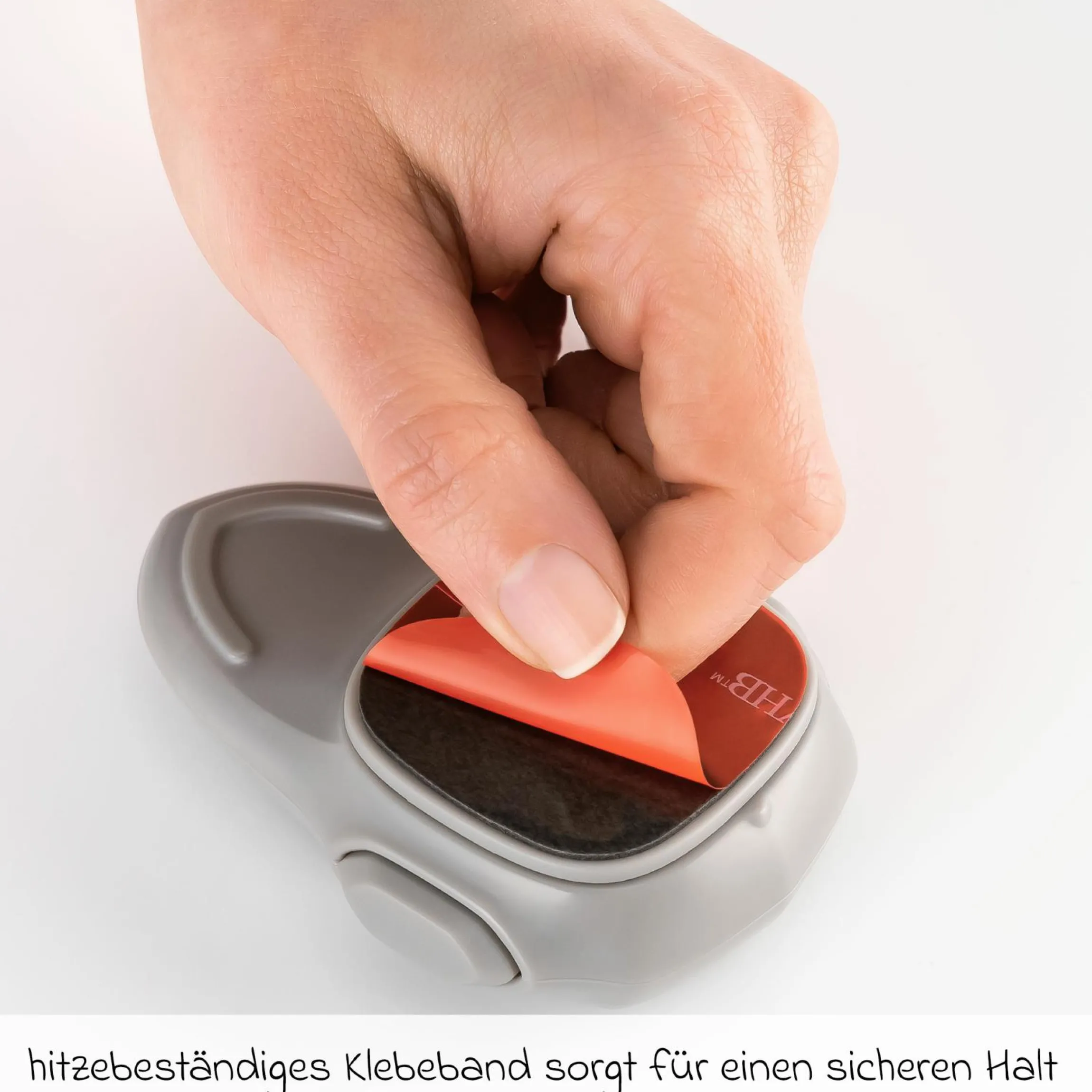 Backofen-Kindersicherung zum Verschließen der Backofentür - Grau - Kollektion 2024