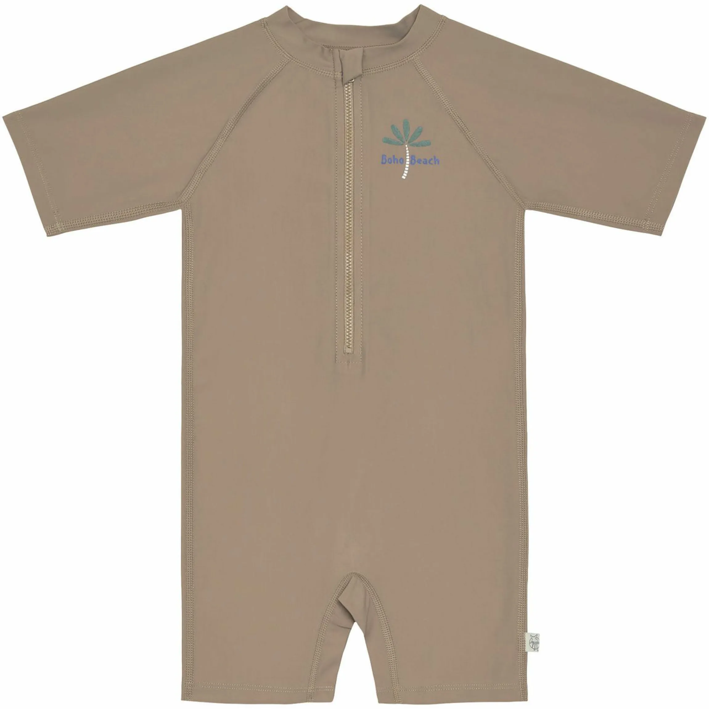 Badeanzug LSF Short Sleeve Sunsuit - Choco - Gr. 86
