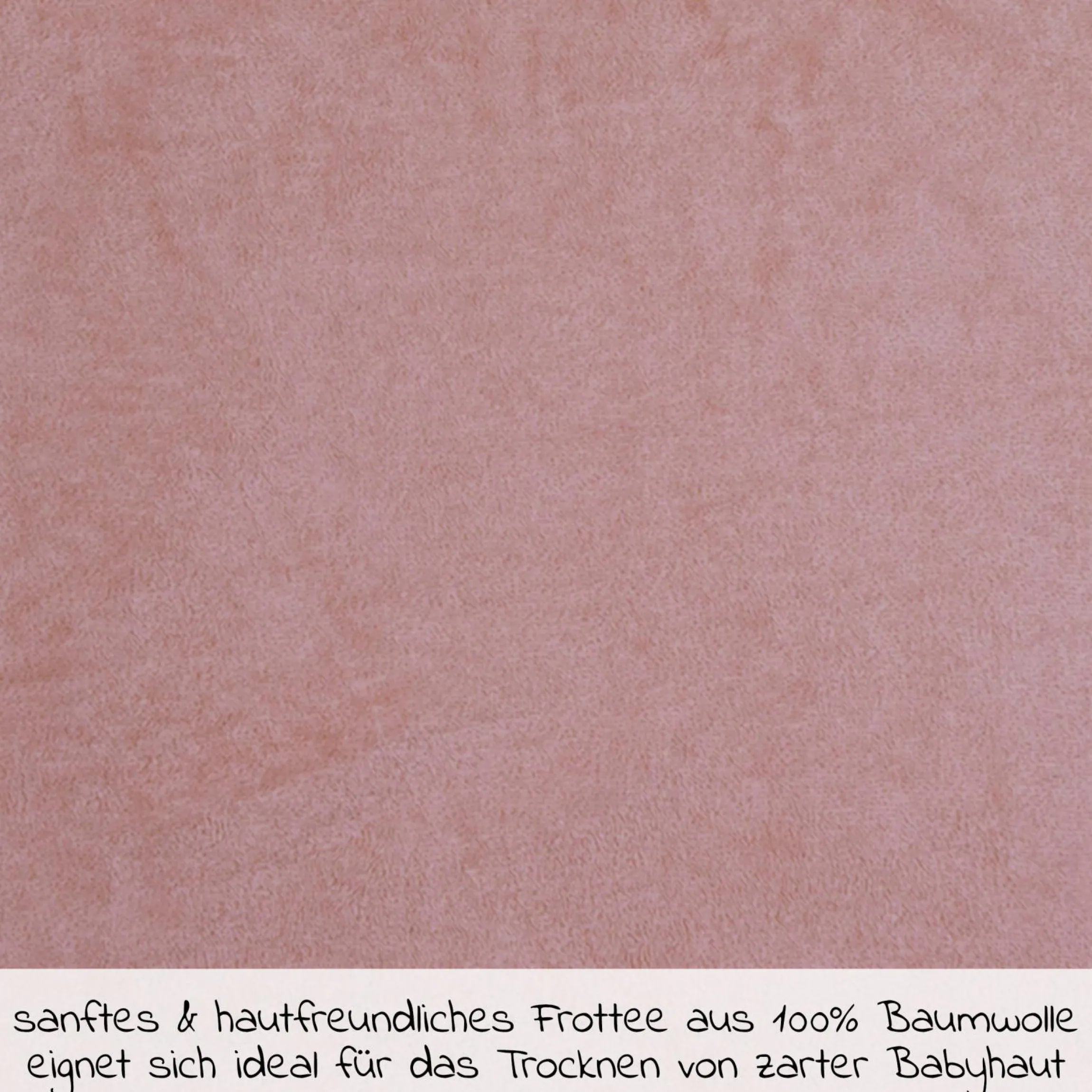 Bade-Poncho 75 x 60 cm - Uni Erika
