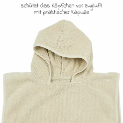 Badeponcho Popcorn 1 - 3 Jahre - Soft Sand