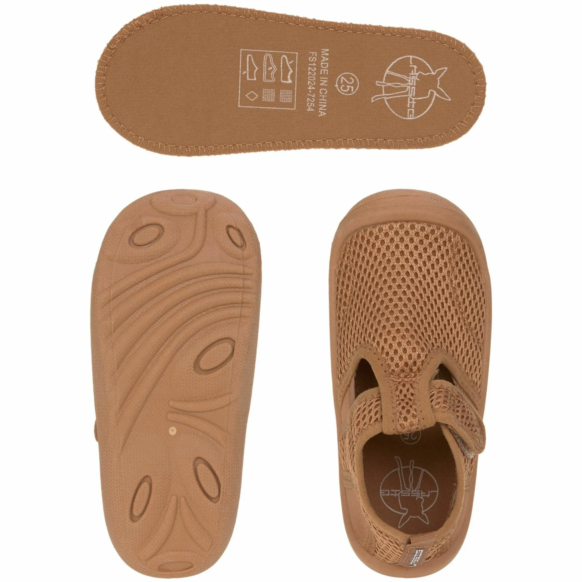 Bade-Schuh LSF Beach Sandals - Almond - Gr. 25