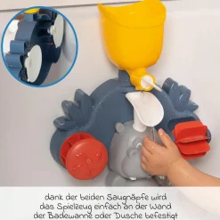 Badespielzeug Hippo mit Saugnäpfen