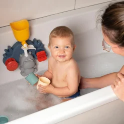Badespielzeug Hippo mit Saugnäpfen