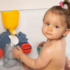 Badespielzeug Hippo mit Saugnäpfen