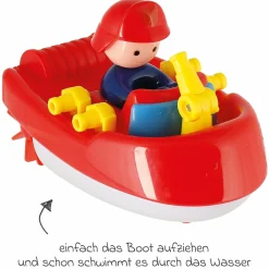 Bade-Spielzeug zum Aufziehen - Feuerwehr