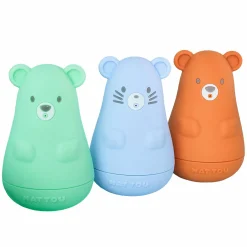 Bade-Spritzfiguren 3er Set - Bär - Blue