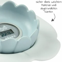 Badethermometer digital - Badeblume - Green Blue